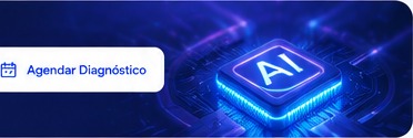 Chip de inteligência artificial em ambiente tecnológico